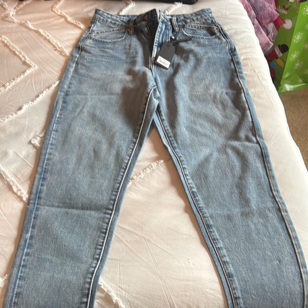One Teaspoon Blue Skinny Denim Jeans